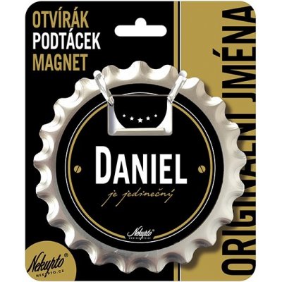 Nekupto Otvírák na pivo, podtácek se jménem - Daniel – Hledejceny.cz
