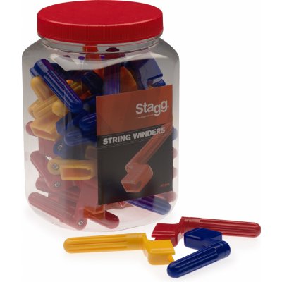 Stagg GSW-40, barevné kličky k navíjení strun (40ks) – Zboží Mobilmania