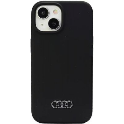 Audi Silicone Case iPhone 15 Plus black hardcase