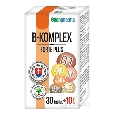 EDENPharma B-KOMPLEX forte plus 40 tablet