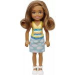Barbie Club Chelsea Mini Girl Cloud Print Skirt Brown Skin – Sleviste.cz