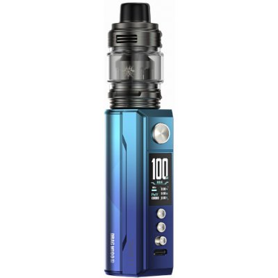 VooPoo DRAG M100S 100W Grip 5,5ml Full Kit Cyan and Blue