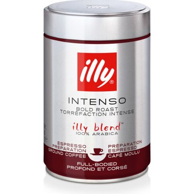 Illy Intenso tin mletá 250 g – Zboží Mobilmania