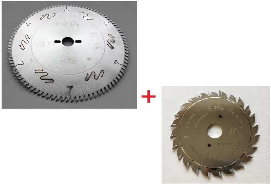 Freud Sada pilového kotouče LU3D 300mm + předřez LI16M 120mm LU3D-300+LI16M-120