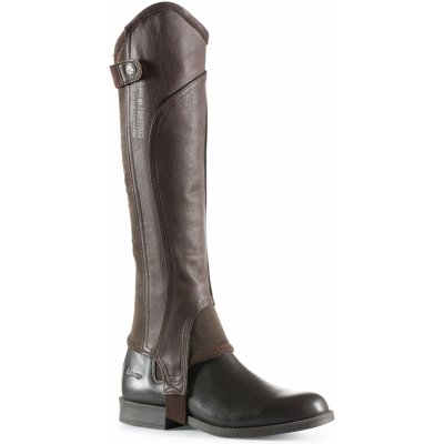 Horze Kožené minichapsy Quinton Tmavě hnědá – Zboží Dáma