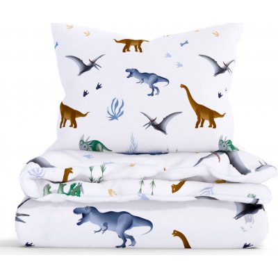 MKLuzkoviny.cz bavlna povlečení Renforcé Dinosauři 140x200 70x90 – Zboží Dáma