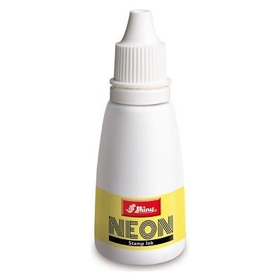 Shiny Razítková barva Neon žlutá 28 ml – Sleviste.cz