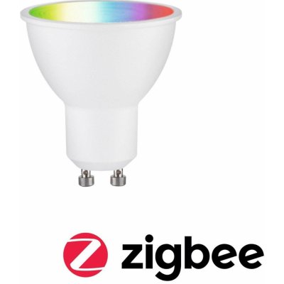 Paulmann P 29147 Standard 230V Smart Home Zigbee 3.0 LED reflektor GU10 4,8W RGBW+ stmívatelné bílá mat – Hledejceny.cz
