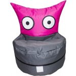 CrazyShop TROLIK růžovo-tmavě šedá – Zboží Dáma