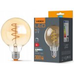 VIDEX LED žárovka AMBER filament E27 4W G95 stmívatelná teplá bílá – Hledejceny.cz