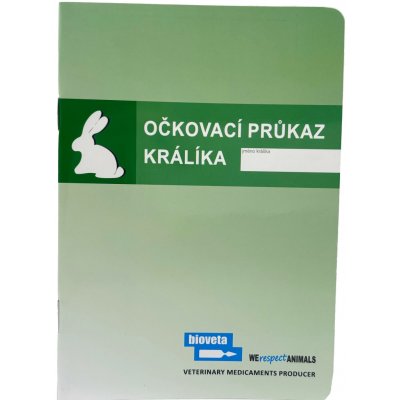 Bioveta Očkovací průkaz pro králíky – Zboží Dáma