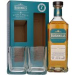 Bushmills 10y 40% 0,7 l (dárkové balení 2 sklenice) – Zboží Dáma