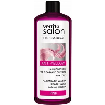 Venita Salon Anti-Yellow Color Revitalizing Lotion tónovací voda na vlasy PINK růžová 200 ml – Zboží Mobilmania