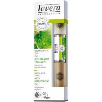 Lavera Korekční a hojící tyčinka 2v1 Máta & Zinek 2x 5 ml