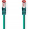 síťový kabel Nedis CCGL85221GN025 S/FTP CAT6, zástrčka RJ45 - zástrčka RJ45, 0.25m, zelený