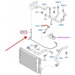 Přepadová hadice chlazení motoru Ford – Zboží Mobilmania