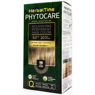 Herbal Time Phytocare barva na vlasy 90% natural Vegan 9B béžová blond