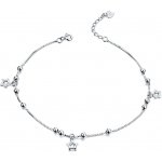 Olivie stříbrný řetízek na nohu hvězdičky 4748 – Hledejceny.cz