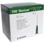 Sterican Jehla injekční zelená 0,8 x 40 mm 100 ks – Sleviste.cz
