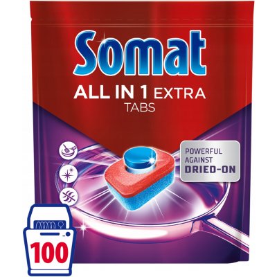 SOMAT All-in-1 Extra tablety do myčky 100 ks – Zboží Mobilmania
