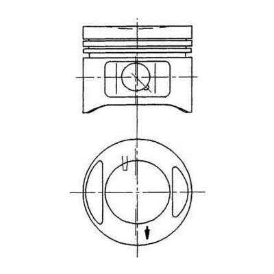 Kolbenschmidt KLB 94910700 – Zboží Mobilmania
