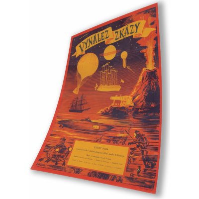 Filmový plakát Vynález zkázy, A2 ČR | Karel Zeman – Sleviste.cz