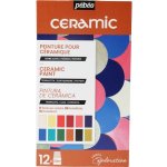 Pebeo Sada barev na keramiku Ceramic 12x20 ml – Hledejceny.cz