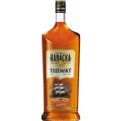 Hanácká Tuzemský 37,5% 1 l (holá láhev)