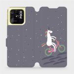 Mobiwear - Xiaomi Poco C40 - V024P Jednorožec na kole – Zboží Živě