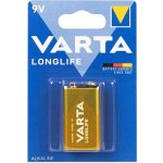 Varta Longlife 9V 1ks 4122101411 – Zboží Živě