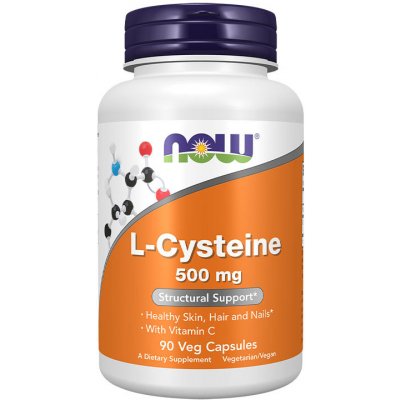Now Foods L-Cysteine 500 mg 90 kapslí – Hledejceny.cz