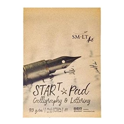 SM.LT Papír na kaligrafii SMLT Star Pad Calligraphy A5 90 g m 30 listů – Zboží Dáma