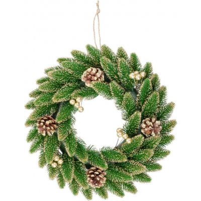 MagicHome Vianoce pozlátený 33 cm – Zboží Mobilmania