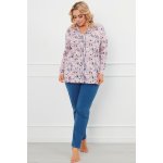 Italian Fashion Lacenta dámské propínací sv.růžovo modré – Sleviste.cz