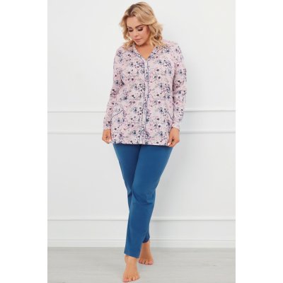 Italian Fashion Lacenta dámské propínací sv.růžovo modré – Sleviste.cz