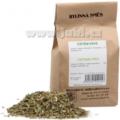 Jukl bylinná směs ČIŠTĚNÍ KRVE 100 g – Zboží Dáma Jukl bylinná směs ČIŠTĚNÍ KRVE 100 g – Zboží Dáma