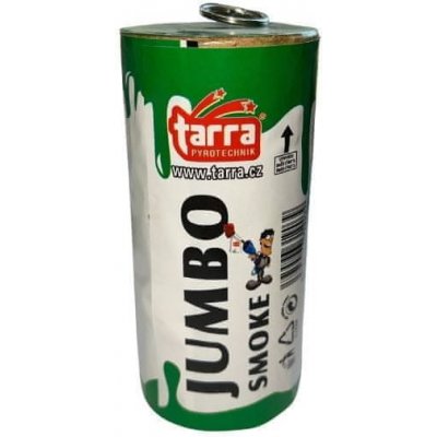 TARRA pyrotechnik Dýmovnice Jumbo Smoke ZELENÁ 1 ks s trhací pojistkou – Sleviste.cz