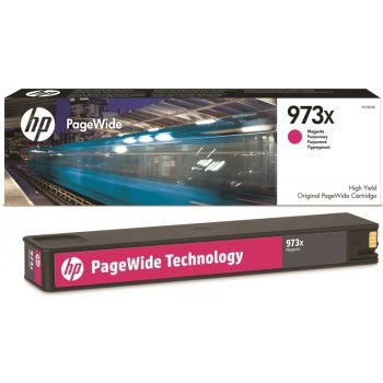 HP 973X originální inkoustová kazeta purpurová F6T82AE