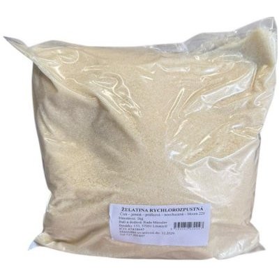 Želatina prášková 1kg – Zboží Dáma