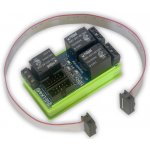 Tinycontrol rozšiřující deska 3x relé 250VAC/10A pro LK4 – Sleviste.cz