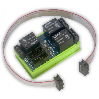 Tinycontrol rozšiřující deska 3x relé 250VAC/10A pro LK4 – Sleviste.cz
