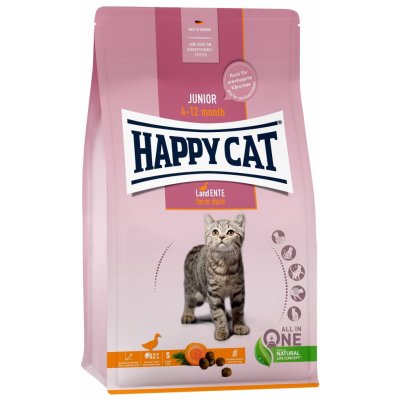 Happy Cat HC NEW Junior Land Ente Kachna 4 kg – Hledejceny.cz