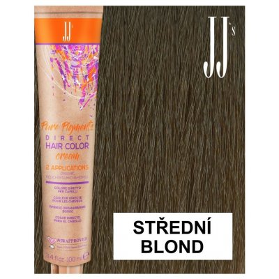 JJ Direct Barva Medium Blond Střední blond 100 ml