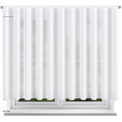 BytoTex Voálová záclona s řasící páskou Nani 400x150 cm – Hledejceny.cz