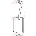 AS-PL Uhlíky - sada, alternátoru PX60(BULK)
