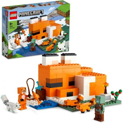 LEGO® Minecraft® 21178 Liščí domek – Zbozi.Blesk.cz