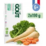 Good Gout BIO Losos s kapustou a pastinákem 2 x 190 g – Sleviste.cz