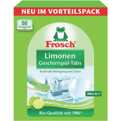 Frosch Bio Limonen Alles in 1 tablety do myčky 50 ks – Zboží Mobilmania