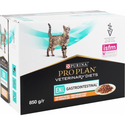 Pro Plan Veterinary Diets Feline EN St/Ox Gastrointestinal Chicken 10 x 85 g – Zbozi.Blesk.cz