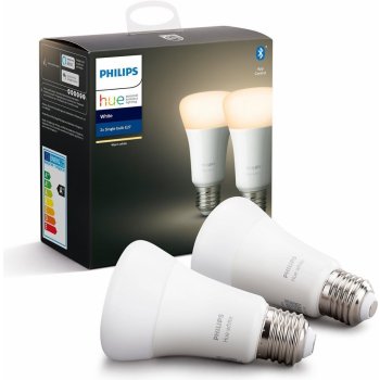Philips LED žárovka Hue White 9W E27 set 2ks